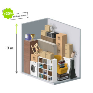 6 m2 self-storage unit